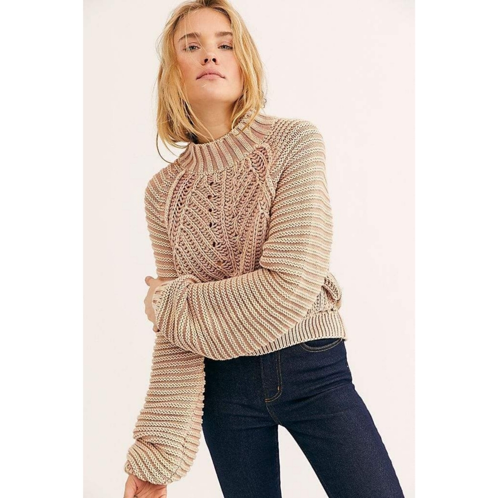 Free People Sweatheart sweater - Picture 2 of 16